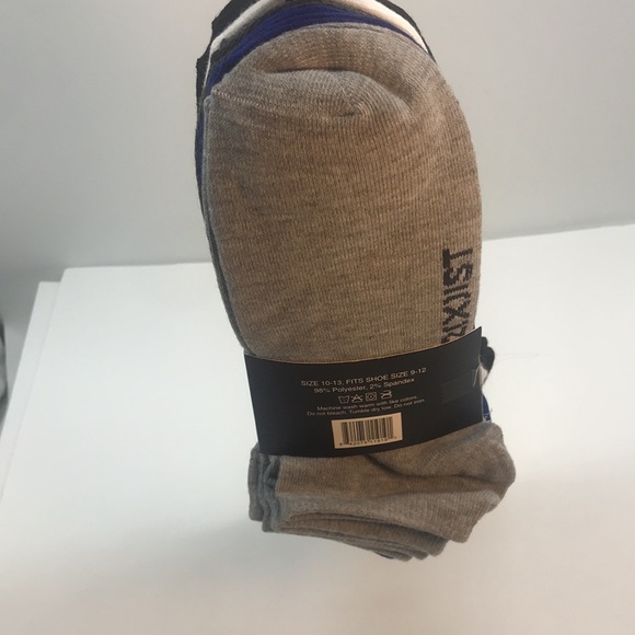 2 (X) IST MENŚ 10 PAIR NO SHOW SOCKS - Picture 9 of 11